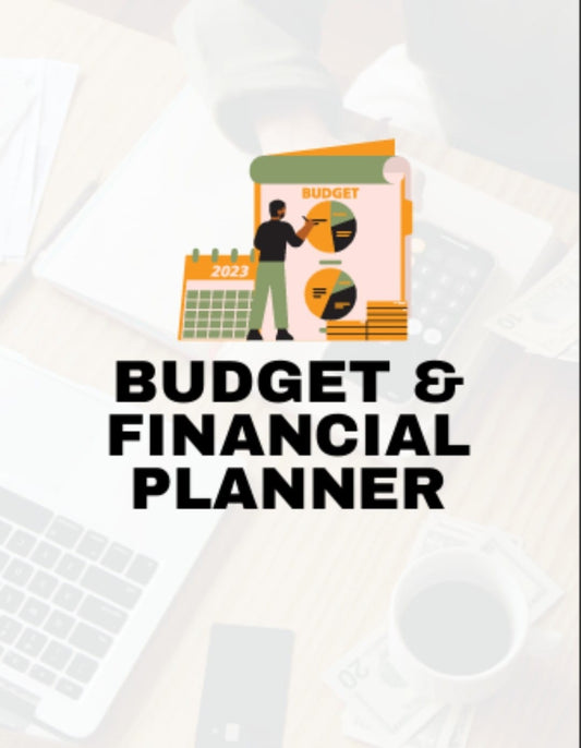 Budget & Financial Planner | Money Management Organizer
