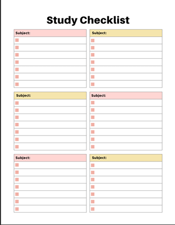Digital Student Planner with Stickers | Academic Organizer for Students