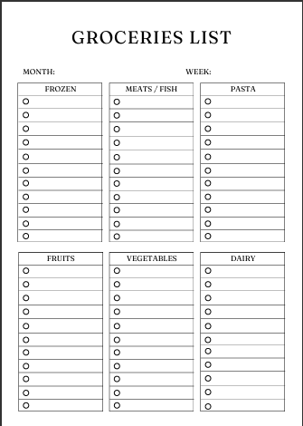 Fitness & Wellness Planner